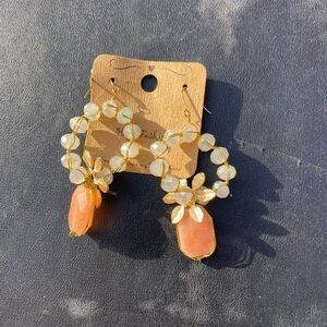 Handmade  beaded earrings 10 available
Beautiful stones